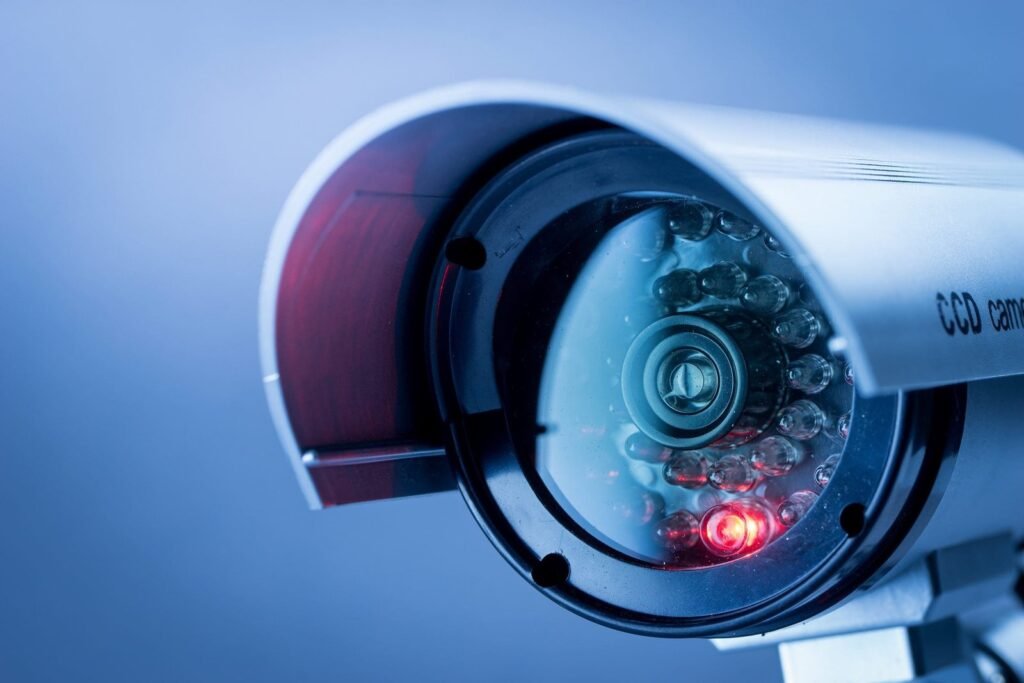 video surv stock image